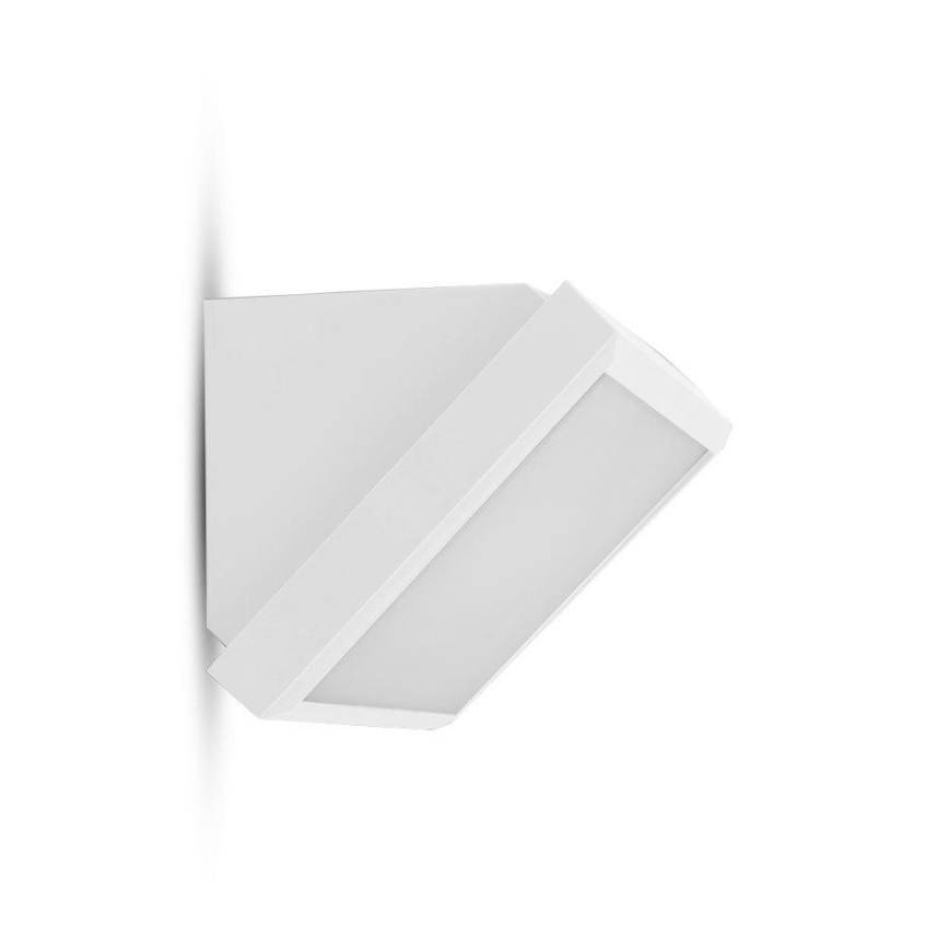 LED Sieninis lauko šviestuvas LED/12W/230V 3000K IP65 baltas