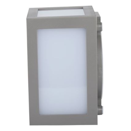 LED sieninis lauko šviestuvas LED/12W/230V 3000K IP65 pilka