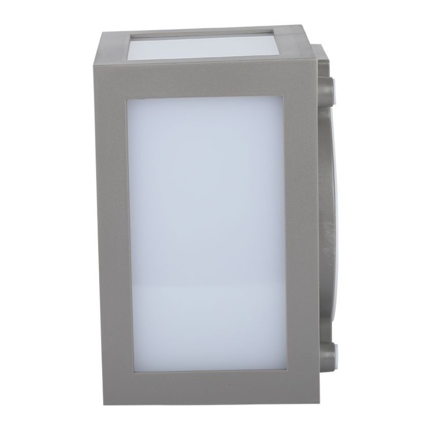 LED sieninis lauko šviestuvas LED/12W/230V 4000K IP65 pilka