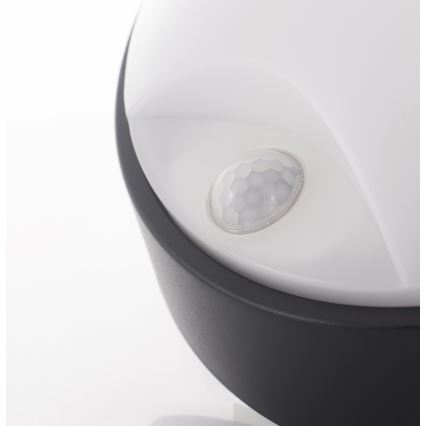 LED Lauko sieninis šviestuvas su jutikliu LED/14W/230V IP54