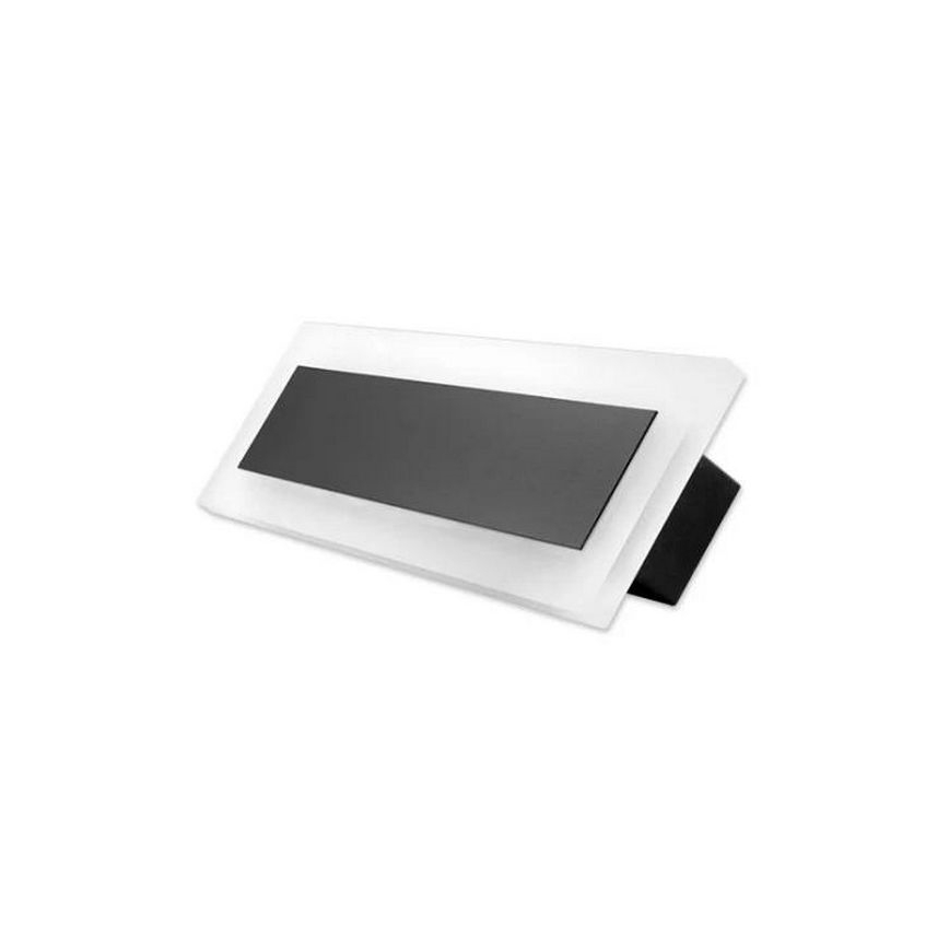 LED Sieninis lauko šviestuvas LED/19W/230V IP54 juodas