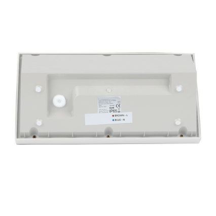 LED Sieninis lauko šviestuvas LED/20W/230V 4000K IP65 baltas