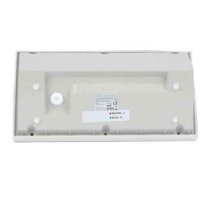 LED Sieninis lauko šviestuvas LED/20W/230V 6400K IP65 baltas