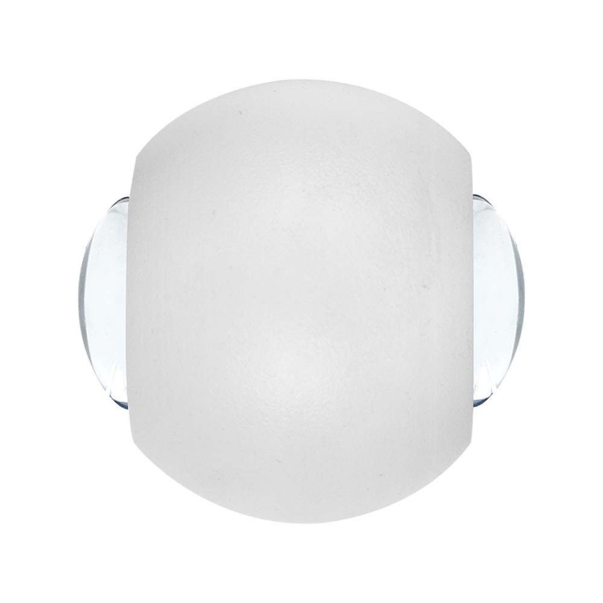 LED sieninis lauko šviestuvas LED/2W/230V 3000K IP54 balta