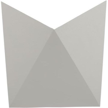 LED sieninis lauko šviestuvas LED/5W/230V 3000K IP65 pilka