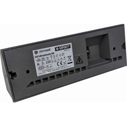 LED sieninis lauko šviestuvas LED/6W/230V IP54