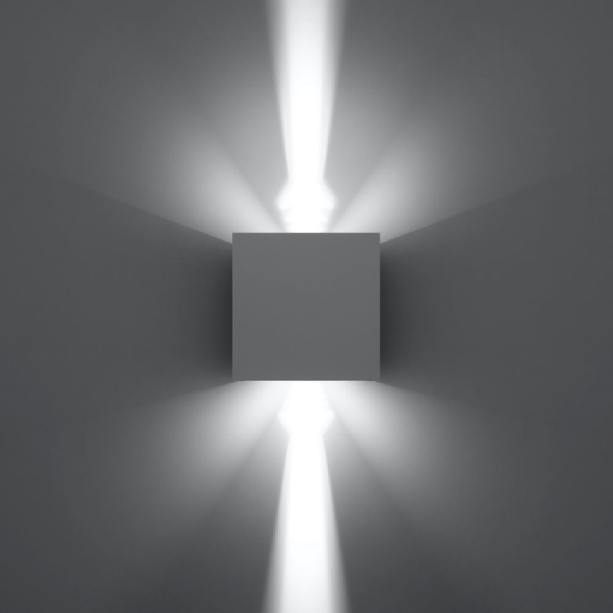 LED sieninis lauko šviestuvas LUCA LED/6W/230V IP54