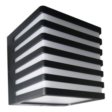 LED sieninis lauko šviestuvas MAXWELL LED/10W/230V IP54 grafitas