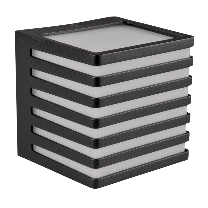 LED sieninis lauko šviestuvas MAXWELL LED/10W/230V IP54 grafitas