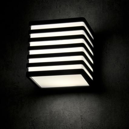 LED sieninis lauko šviestuvas MAXWELL LED/10W/230V IP54 grafitas