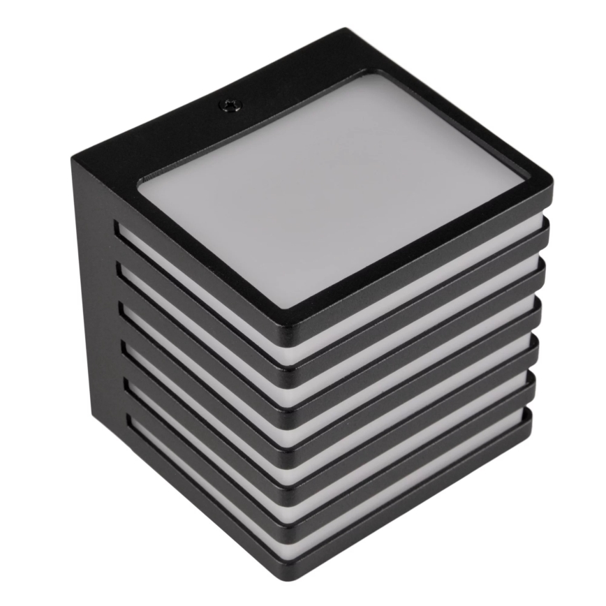LED sieninis lauko šviestuvas MAXWELL LED/10W/230V IP54 grafitas