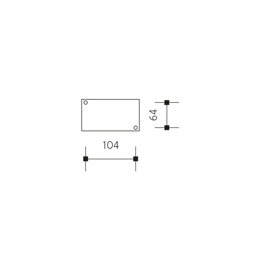 LED sieninis lauko šviestuvas NATURA LED/12W/230V 4000K IP65 ruda/antracitas