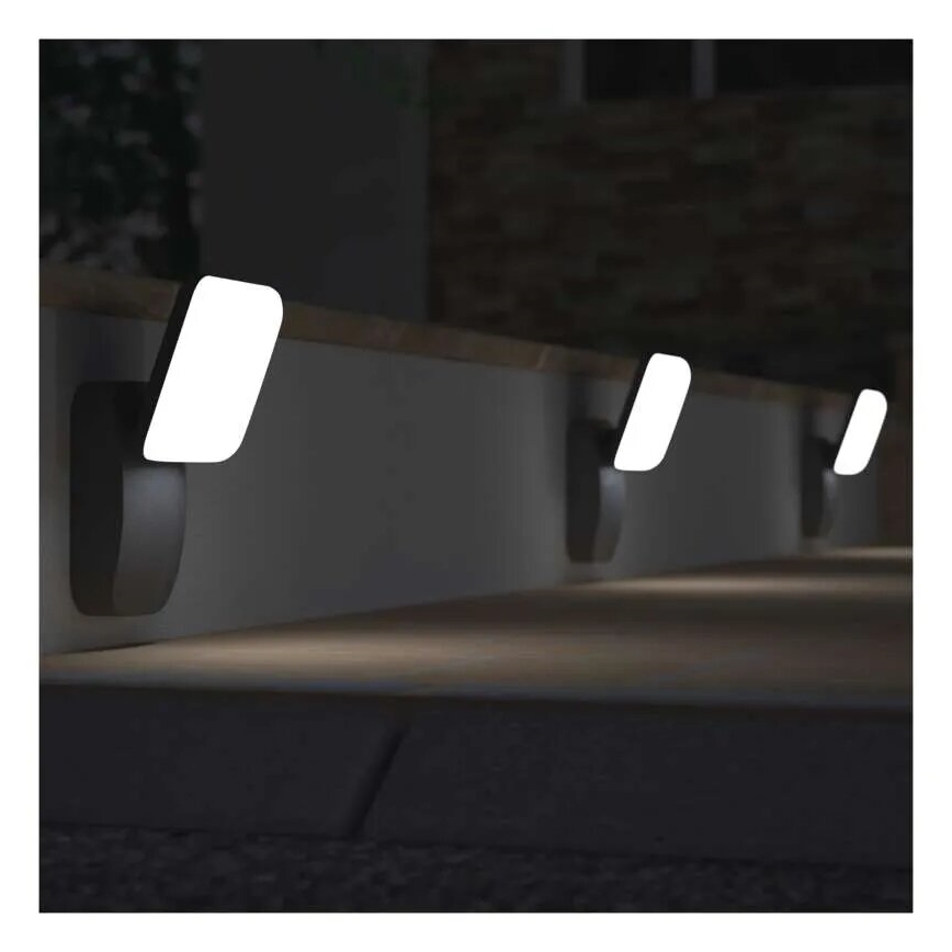 LED sieninis lauko šviestuvas NIKA LED/12,5W/230V IP44
