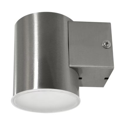 LED sieninis lauko šviestuvas NIVERO LED/6,5W matinis chromas IP44