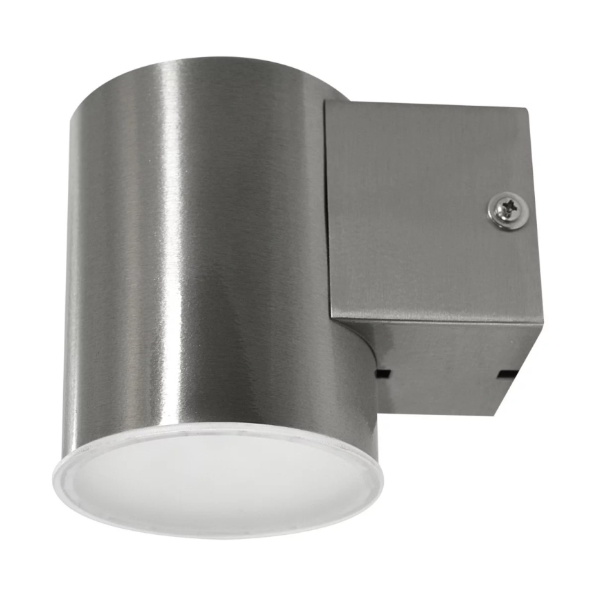LED sieninis lauko šviestuvas NIVERO LED/6,5W matinis chromas IP44