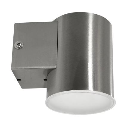 LED sieninis lauko šviestuvas NIVERO LED/6,5W matinis chromas IP44