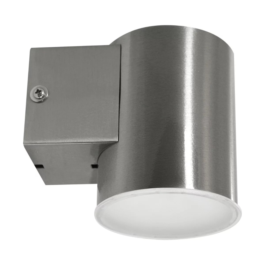 LED sieninis lauko šviestuvas NIVERO LED/6,5W matinis chromas IP44