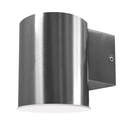 LED sieninis lauko šviestuvas NIVERO LED/6,5W matinis chromas IP44
