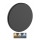 LED sieninis lauko šviestuvas PIATTA LED/18W/230V 3000/4000/6000K diametras 25 cm IP44 juoda