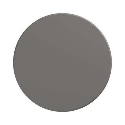 LED sieninis lauko šviestuvas PIATTA LED/18W/230V 3000/4000/6000K diametras 25 cm IP44 pilka