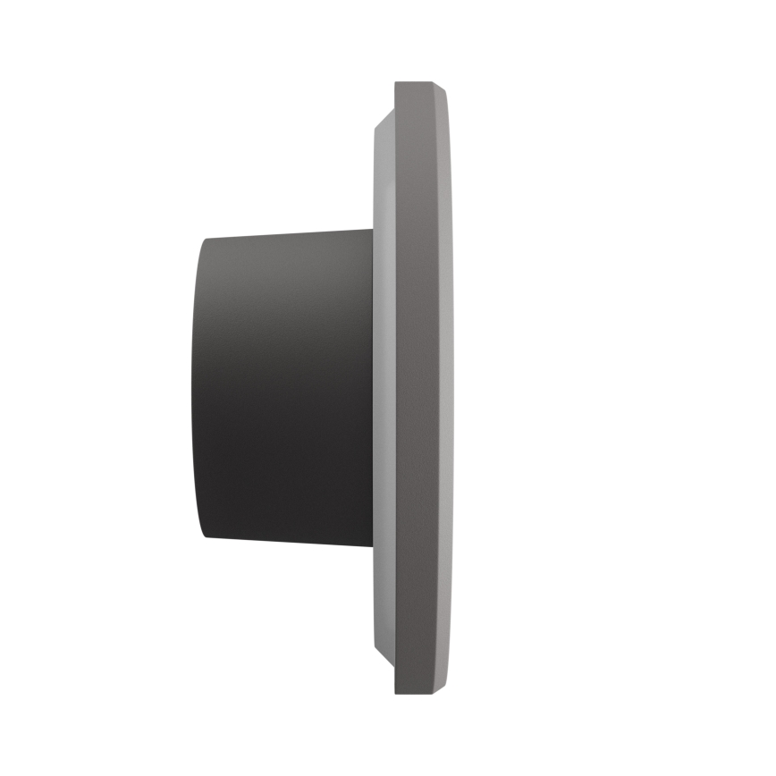 LED sieninis lauko šviestuvas PIATTA LED/18W/230V 3000/4000/6000K diametras 25 cm IP44 pilka