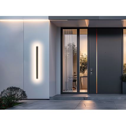 LED sieninis lauko šviestuvas STICK LED/36W/230V IP65 3000K 120 cm