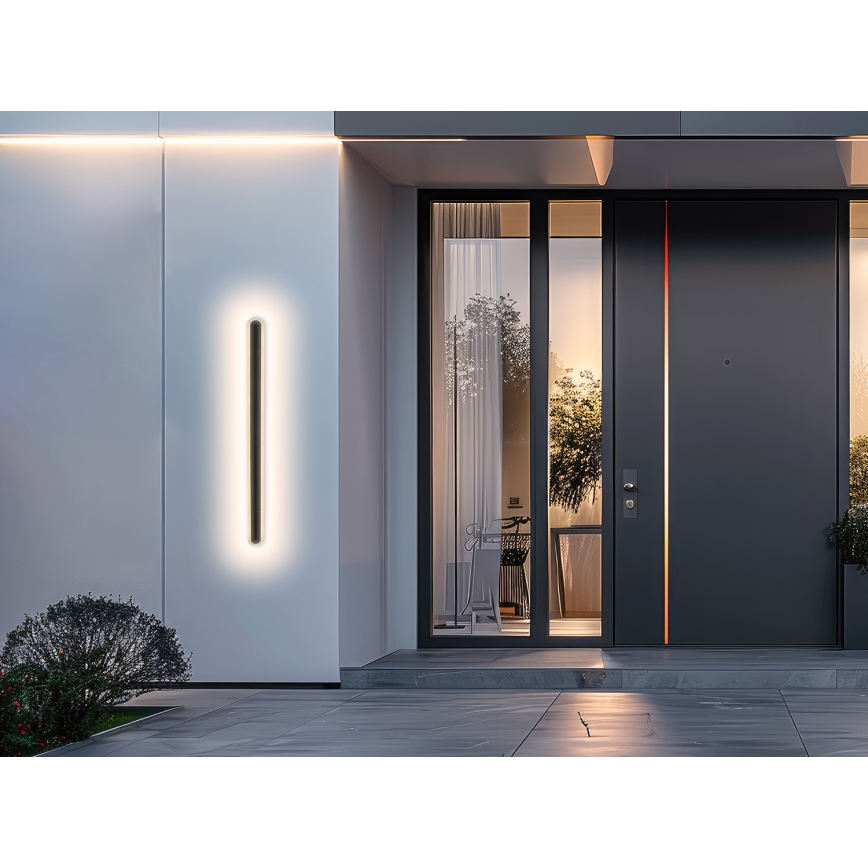LED sieninis lauko šviestuvas STICK LED/36W/230V IP65 3000K 120 cm