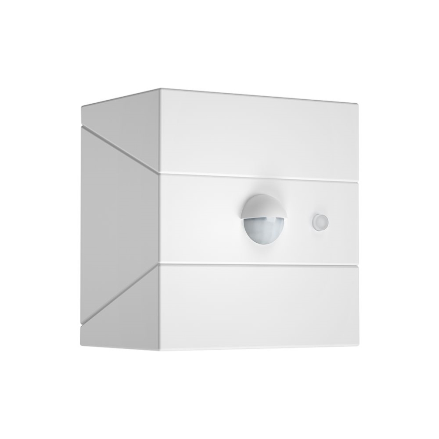 Saulės energija maitinamas LED sieninis šviestuvas su jutikliu LED/2,5W/3,7V 3000/4000/6000K IP65 1200 mAh balta