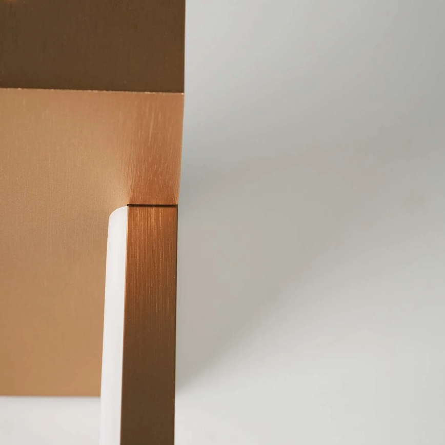 LED sieninis šviestuvas AISHA LED/12W/230V 4000K auksinis