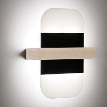 LED sieninis šviestuvas APRIL LED/6W/230V balta/juoda