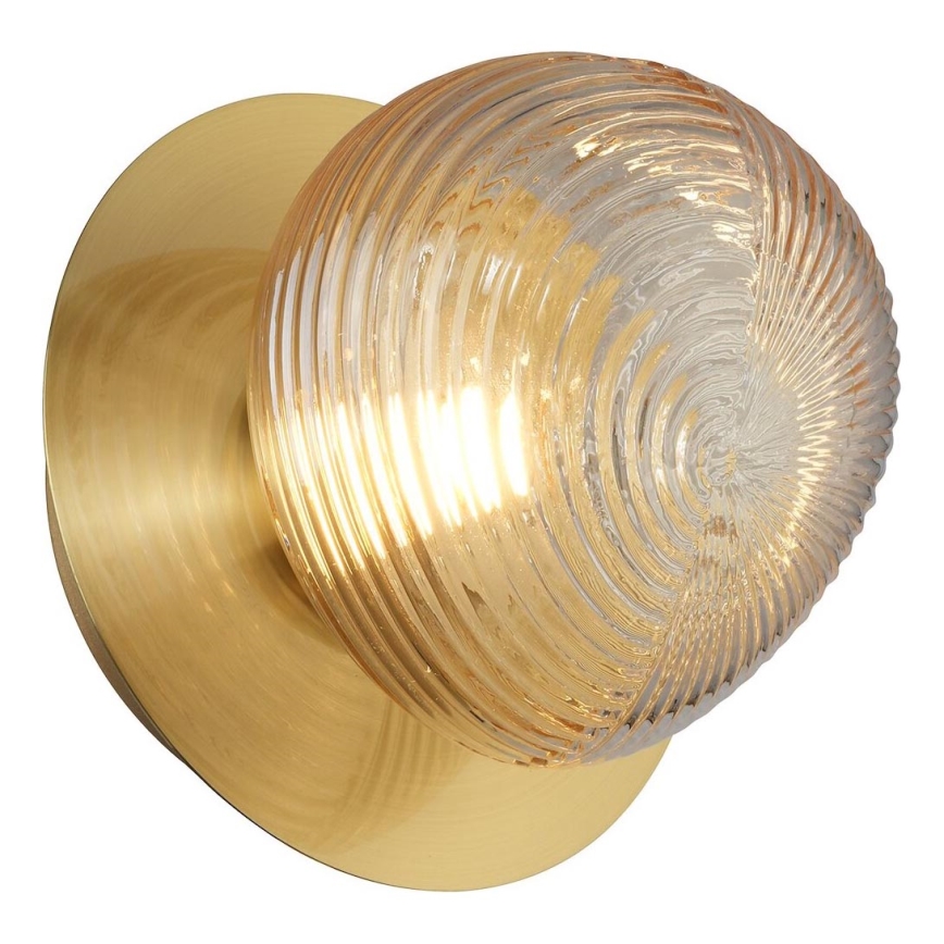 LED sieninis šviestuvas BOLLA LED/3W/230V auksas