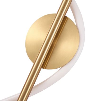 LED Sieninis šviestuvas EMMA LED/19W/230V auksinis