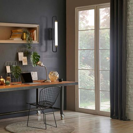 LED sieninis šviestuvas FELICJA LED/14W/230V 4000K juodas