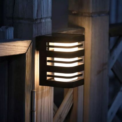 LED sieninis šviestuvas, įkraunamas saulės energija AGIDE LED/1,2V 300 mAh IP44