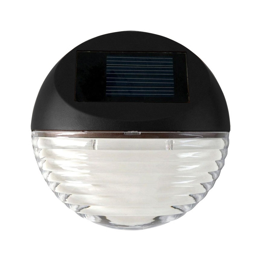 LED sieninis šviestuvas, įkraunamas saulės energija LED/1,2V 600 mAh IP44