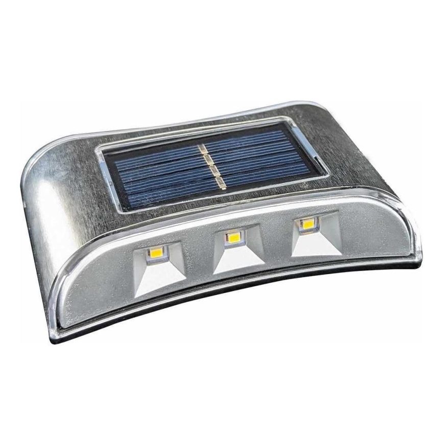 LED sieninis šviestuvas, įkraunamas saulės energija LED/1W/1,2V 600 mAh IP44