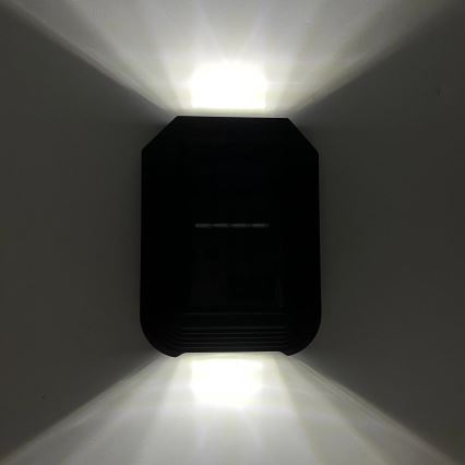 LED sieninis šviestuvas, įkraunamas saulės energija LUCE LED/1,2V 400 mAh IP44