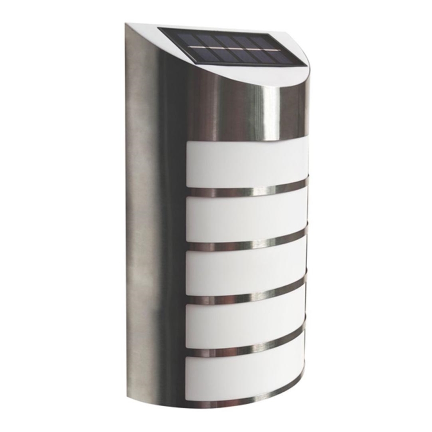 LED sieninis šviestuvas, įkraunamas saulės energija SAFFO LED/3,7V 2000 mAh IP44