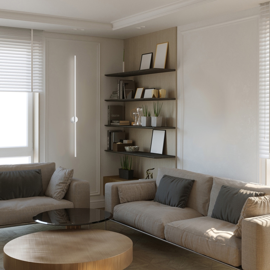 LED sieninis šviestuvas LANA LED/12W/230V 4000K balta