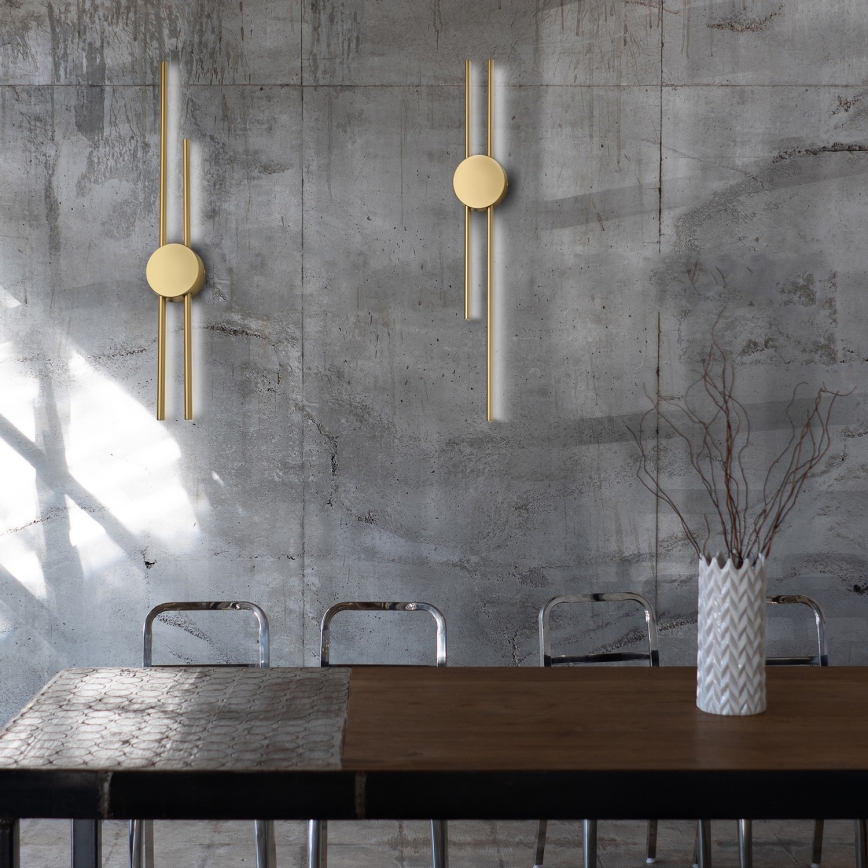 LED sieninis šviestuvas LANA LED/15W/230V 4000K matinė auksinė