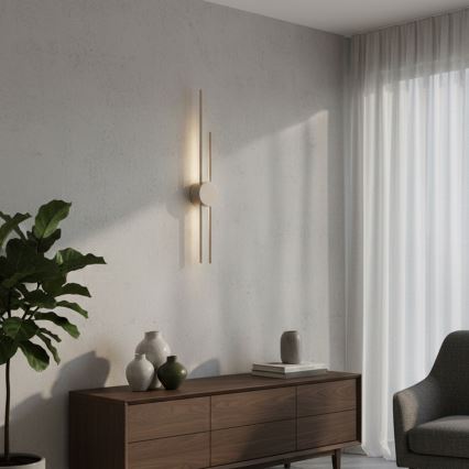 LED sieninis šviestuvas LANA LED/15W/230V 4000K smėlio spalvos