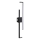 LED sieninis šviestuvas LED/12W/230V 3000-6500K juoda