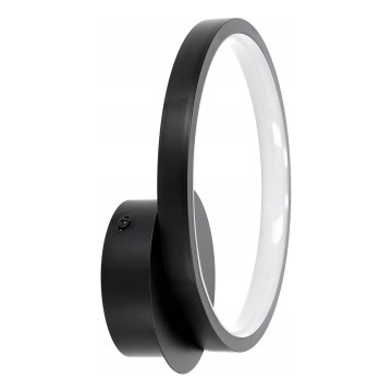 LED sieninis šviestuvas LED/14W/230V juodas