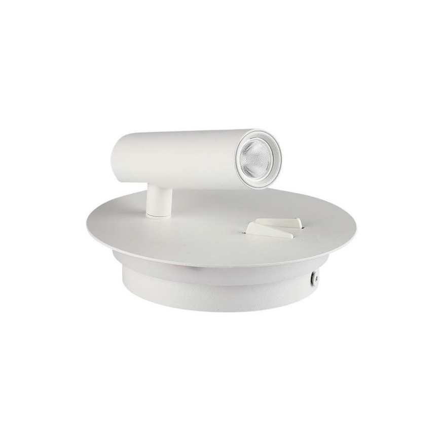 LED sieninis šviestuvas LED/3W/230V + LED/6W/230V 3000K balta