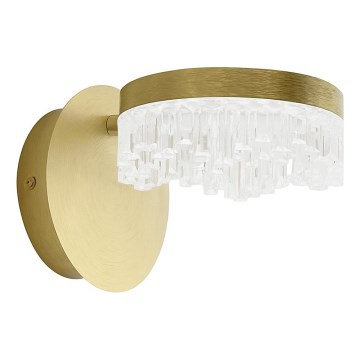 LED sieninis šviestuvas LED/4W/230V auksinis