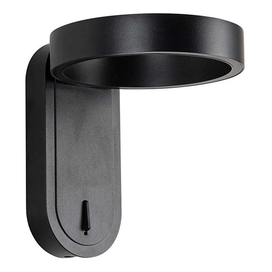 LED Sieninis šviestuvas LED/5W/230V 3000K/4000K juodas