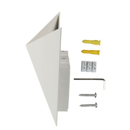LED sieninis šviestuvas LED/5W/230V 4000K IP65 baltas