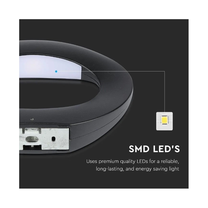 LED Sieninis šviestuvas LED/9W/230V