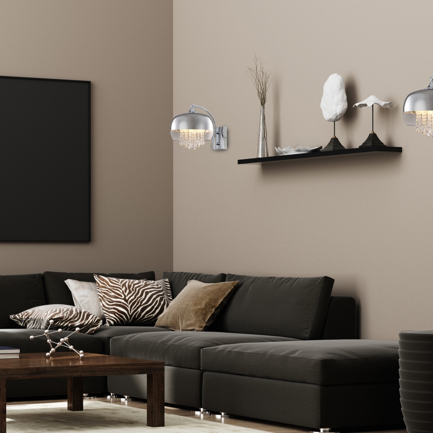 LED Sieninis šviestuvas LUNA 1xE14/40W/230V