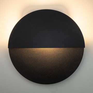 LED sieninis šviestuvas LUNA LED/7W/230V diametras 26 cm juoda